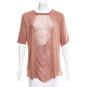 Raquel Allegra Oversized Shred Tee